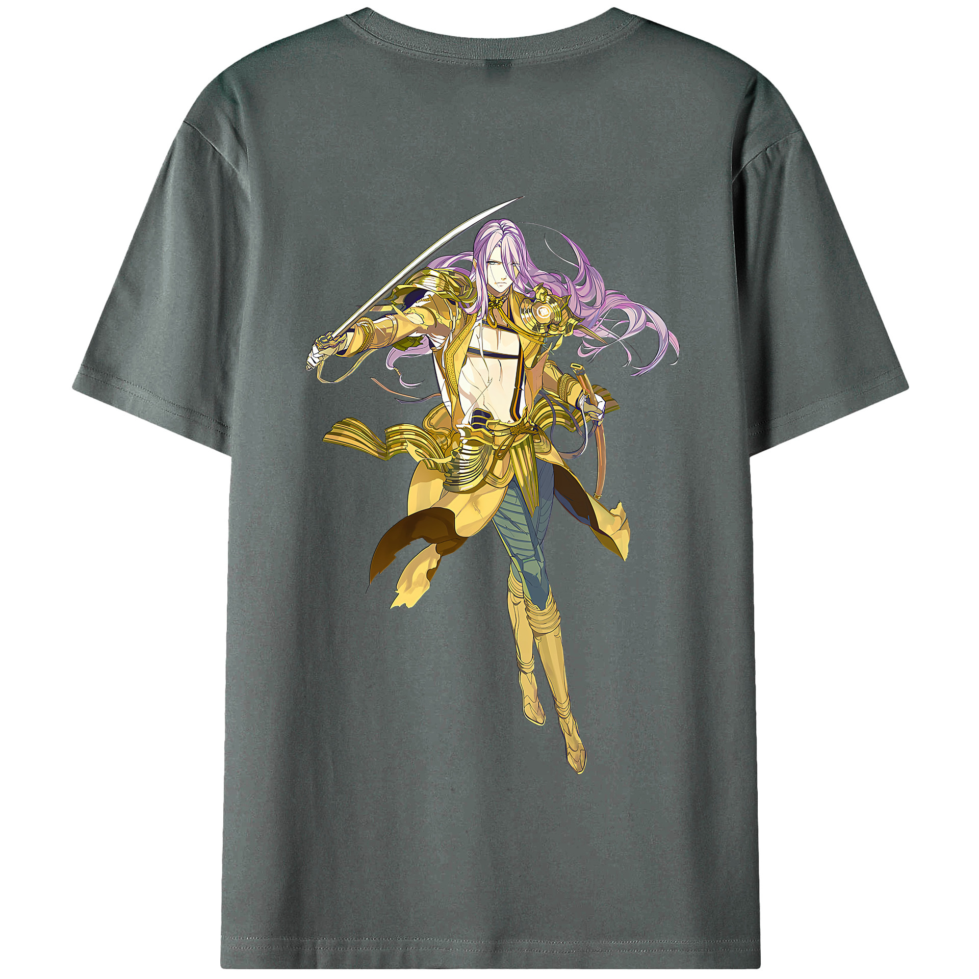 （画像用） 刀剣乱舞 Touken Ranbu 綿100％半袖Tシャツ（背面プリント）